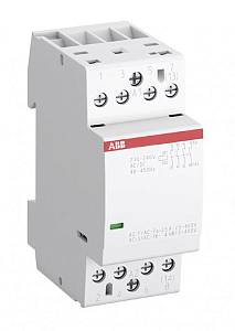 Модульный контактор ABB ESB25-04N-06 (25А АС-1, 4НЗ) 230В АС/DC 1SAE231111R0604