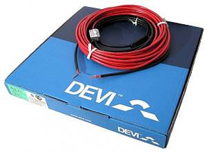 DEVI 140F1400 Нагревательный кабель Deviflex 18T, 210/230Вт, длина 13,0м.(до 1,3м2)