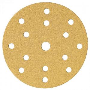 Schtaer 255 Abrasive paper абразивный круг на бумажной основе 150 мм 15отв. (набор 5 шт)