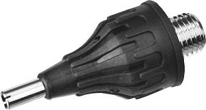 Насадка ЗУБР "ЭКСПЕРТ" сменная для клеевых (термоклеящих) пистолетов, удлиненная насадка с силиконовой защитой, d=3мм 06852-3.0